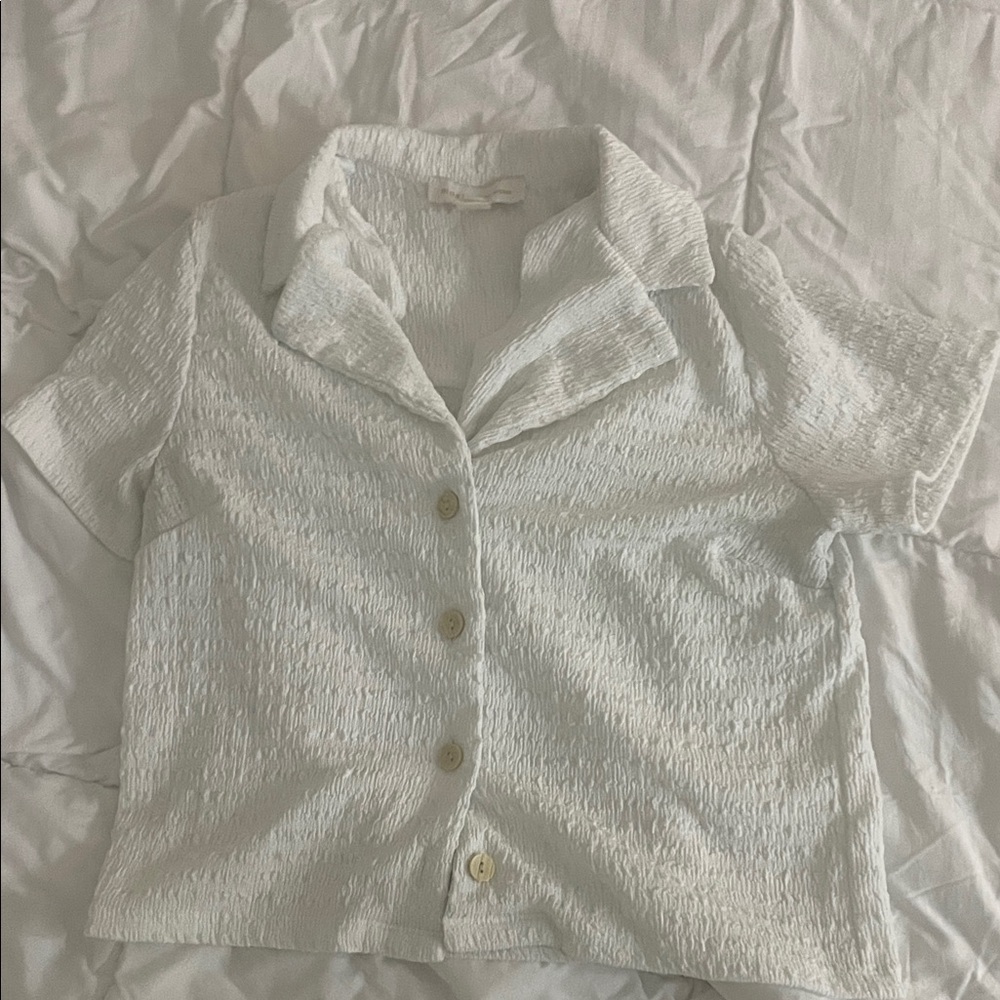 White Button Down Shirt
